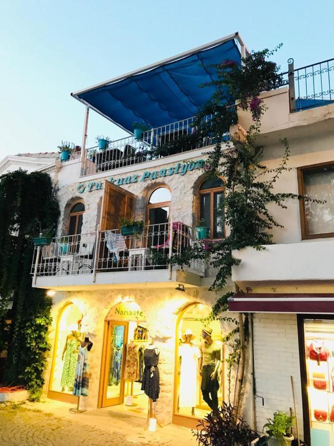 Turkuaz Pansiyon Kaş Esterno foto